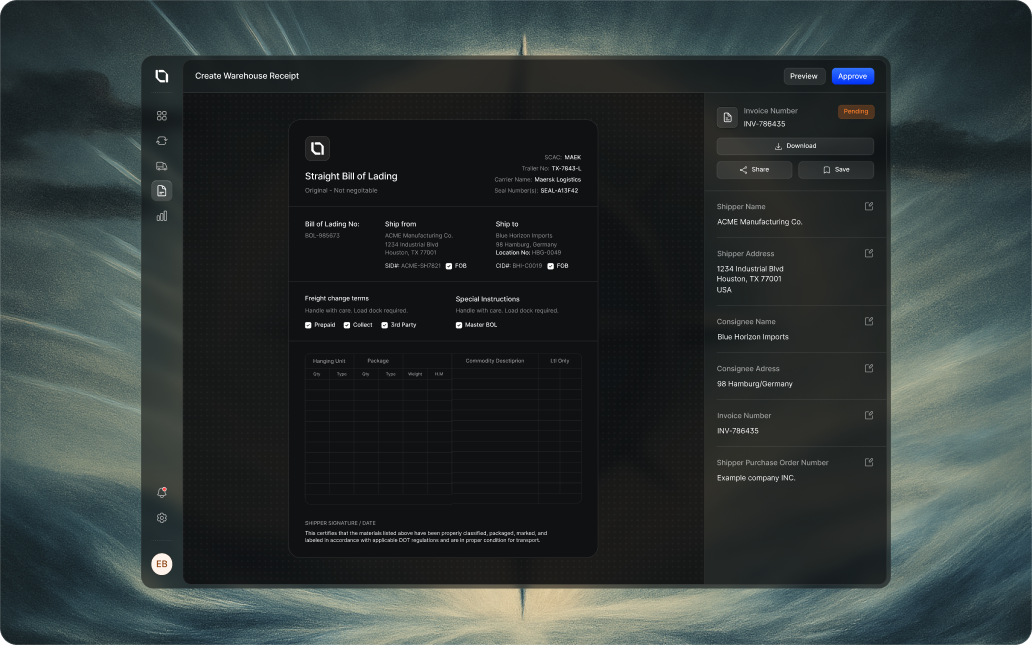 Instafleet dashboard